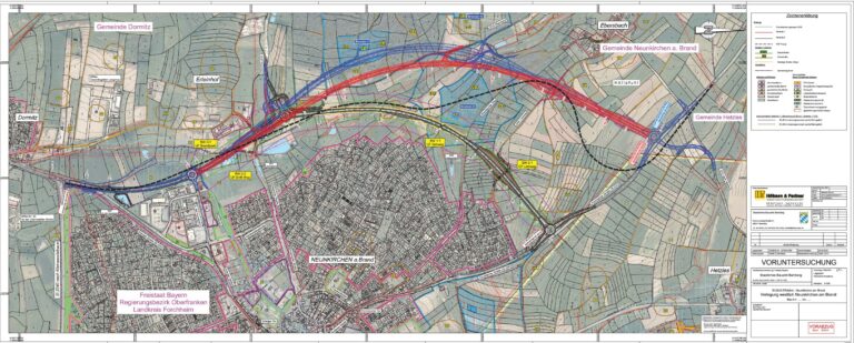Neuplanung Westumgehung Neunkirchen am Brand